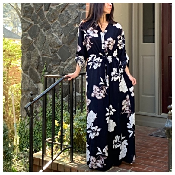 ✨PARIS✨LAST ONE✨Gorgeous Tie waist maxi dress - Picture 2 of 8